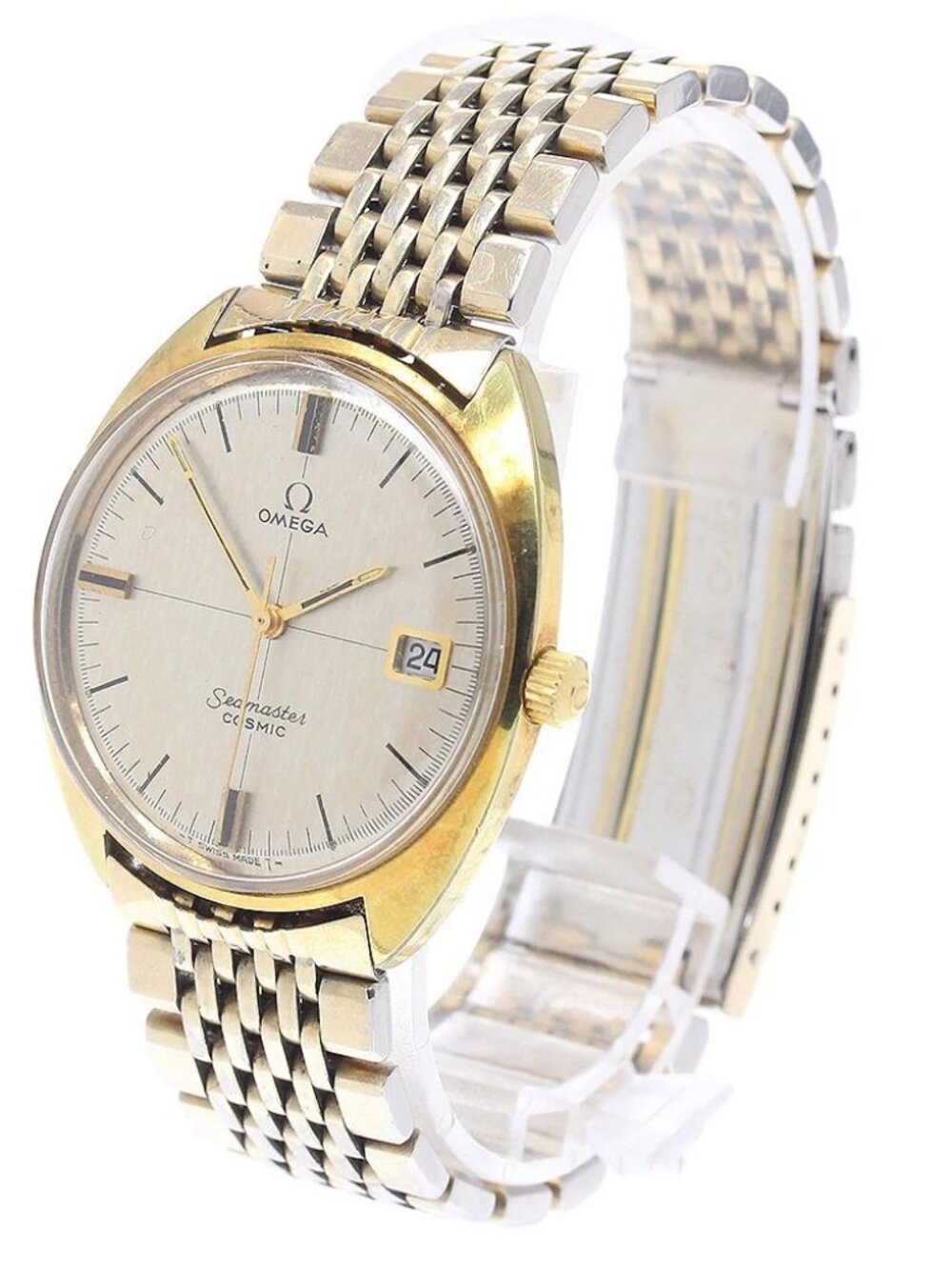 OMEGA Seamaster Cosmic 136017SP-TOOL107 Date Hand Winding Men's Watch_948591